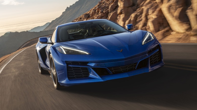 Chevrolet Corvette E-Ray Blue