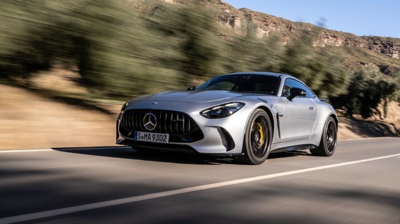 Mercedes-AMG GT Coupe Blue Magno