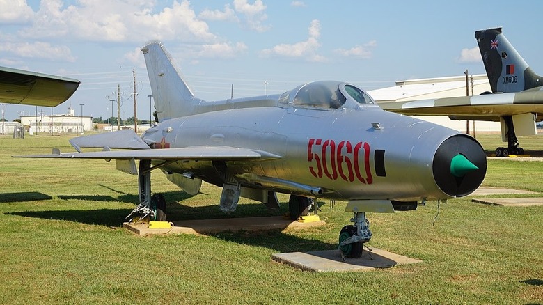 Mikoyan-Gurevich MiG-21 at Barksdale Global Power Museum