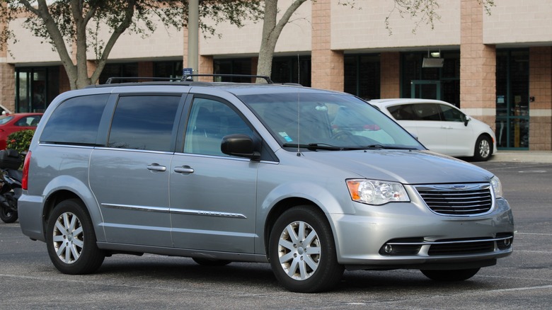 Chrysler Town & Country parked