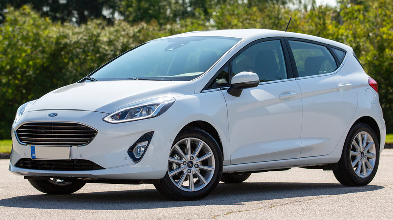 Ford Fiesta white