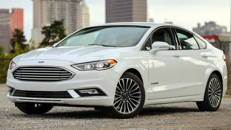 Ford Fusion white