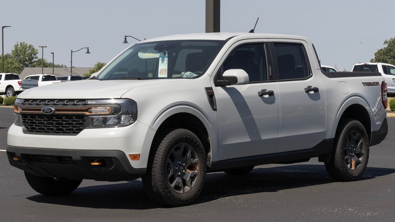 Ford Maverick white