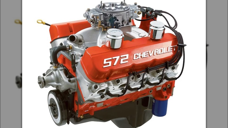 Chevrolet's ZZ572/720R Deluxe crate engine.