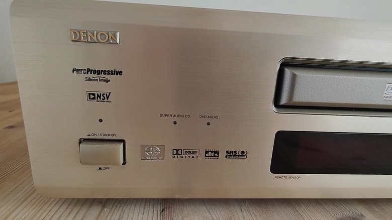 Denon hybrid DVD player with SACD and DVD Audio support