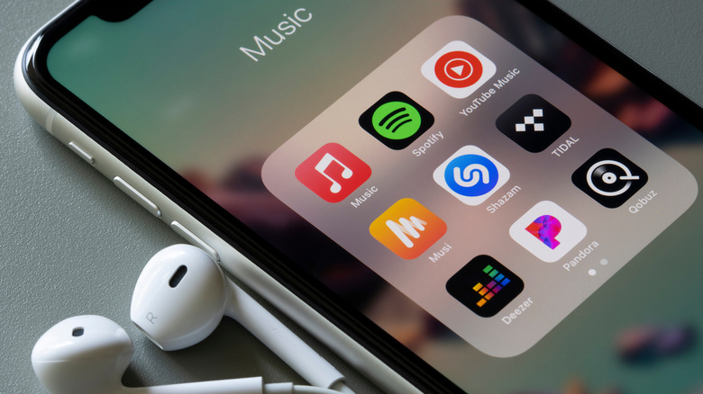 Music streaming apps iPhone