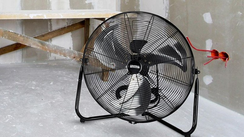 central machinery fan