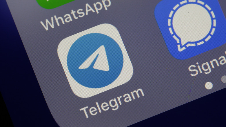 Telegram app icon iphone