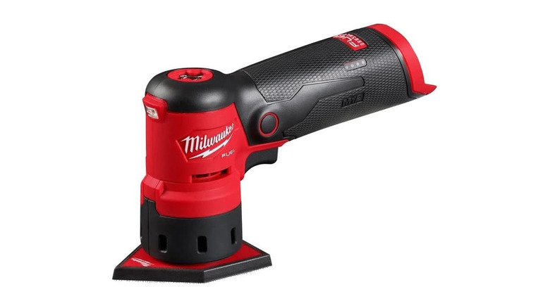 red milwaukee sander