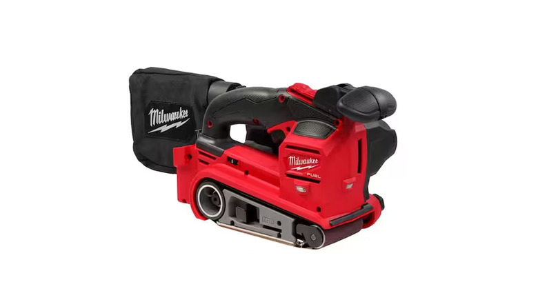 milwaukee cordless belt sander