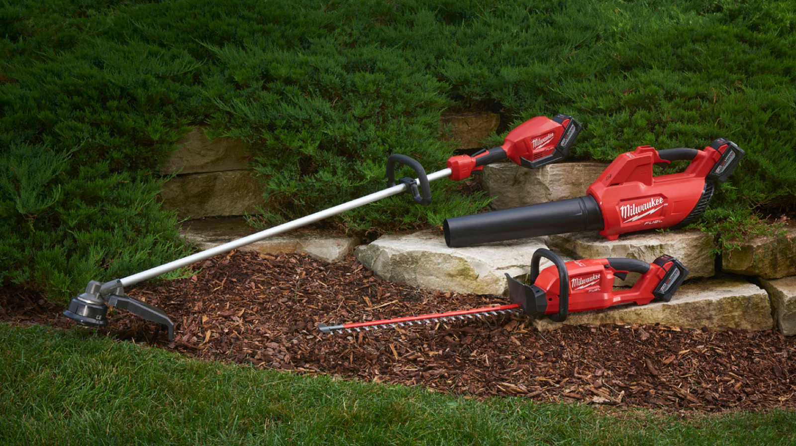 Milwaukee 18v online garden tools