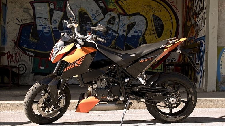 KTM 690 Duke motorcycle