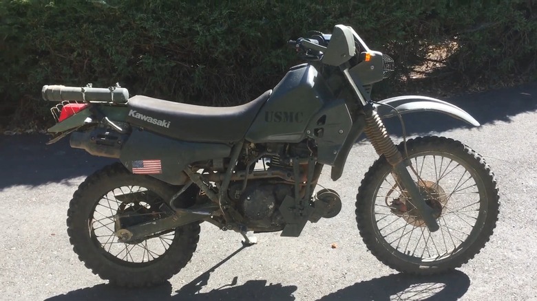 USMC Kawasaki KLR 250-D8 motorcycle