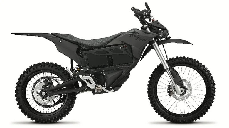 Zero MMX electric military motorcycle