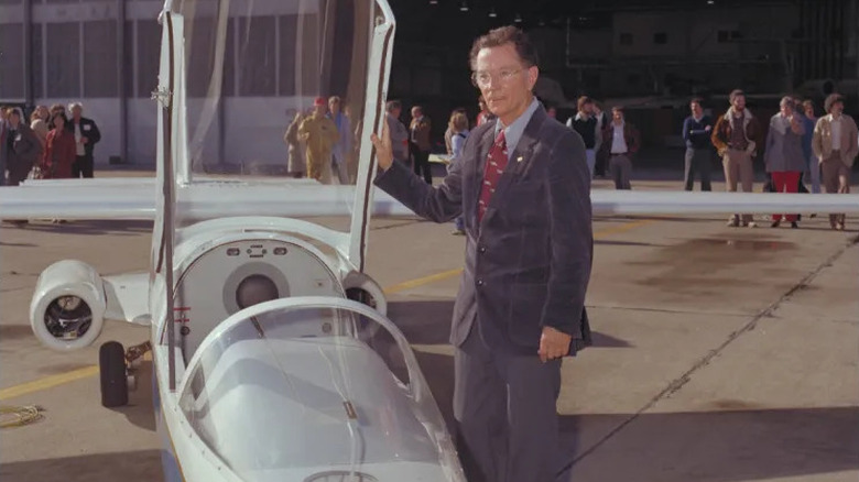 Robert T. Jones with AD-1