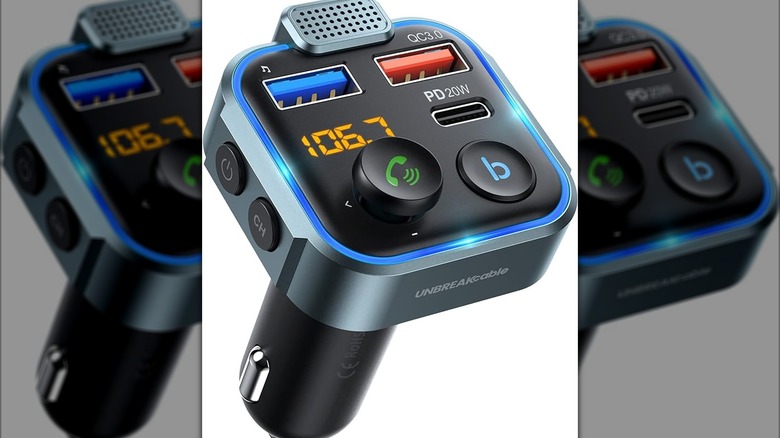 Bluetooth plug in for car hands free phone use while driving