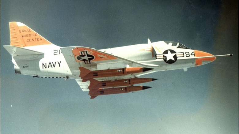 A-4B Skyhawk in flight