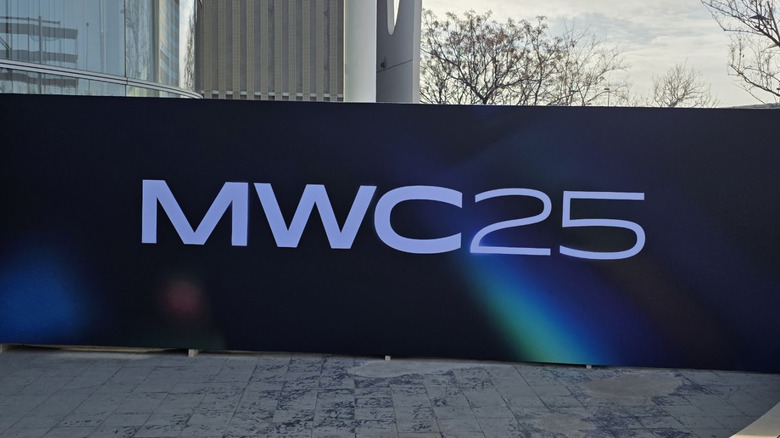 MWC sign