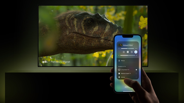 using iphone's airplay to cast to tv