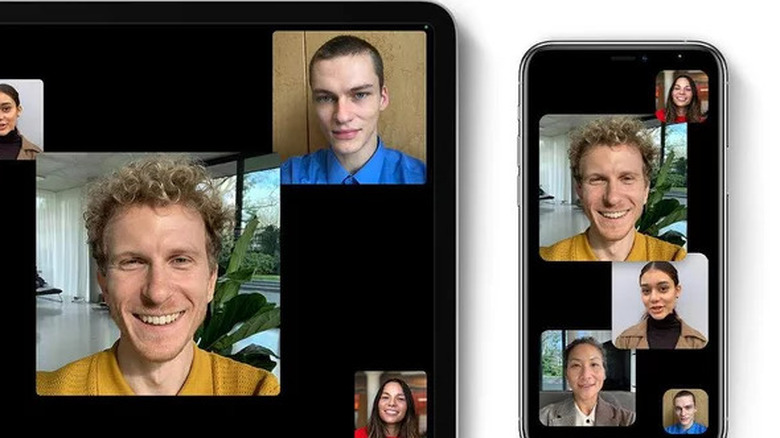 facetime on iphone and ipad