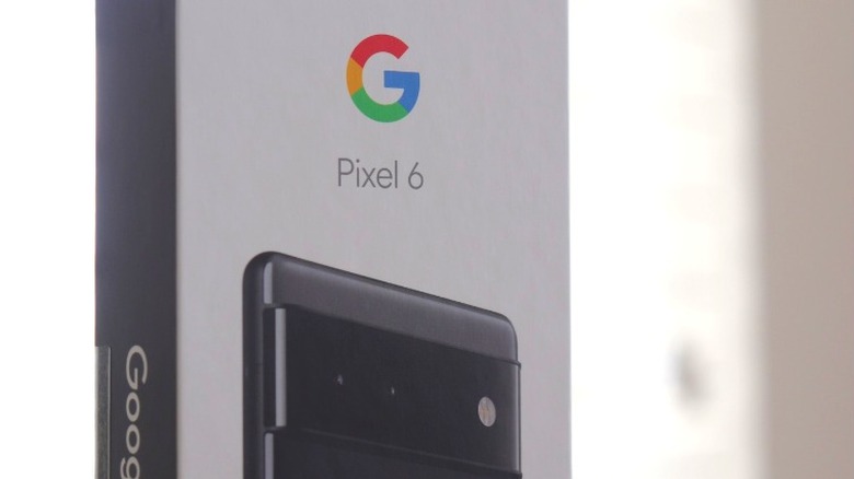 Google Pixel 6 box