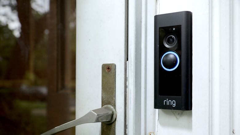 Ring Video Doorbell installed at a home