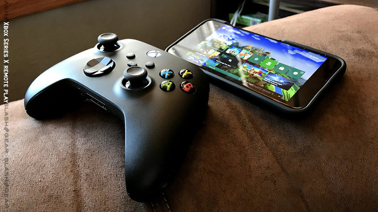 Xbox Series X remote play