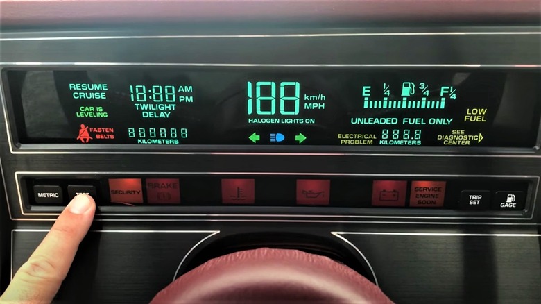 Buick GCC gauge cluster on '88 Reatta