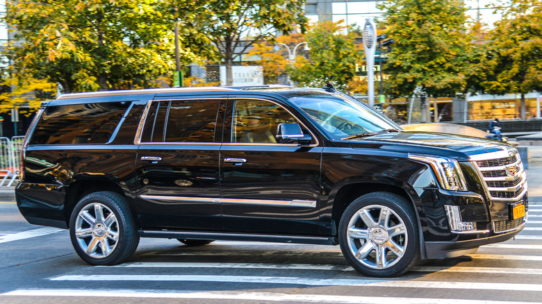 Uber cadillac escalade NYC