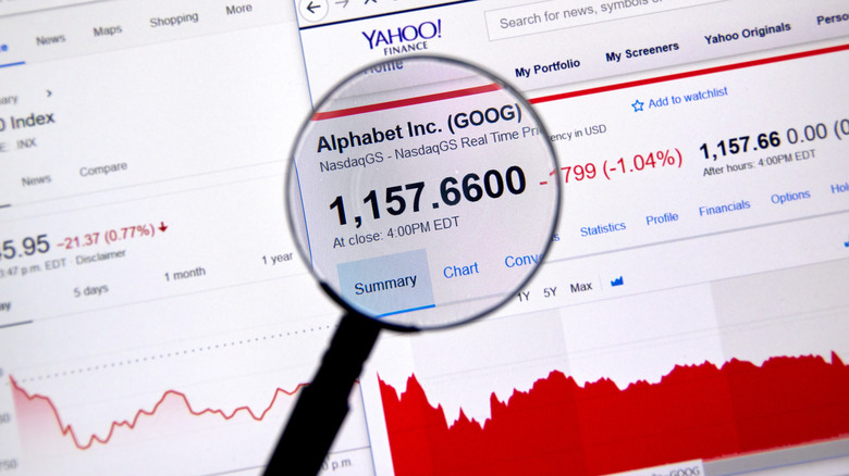 google stock tracker yahoo finance