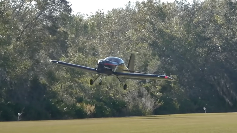 LS swapped RV7 taking off