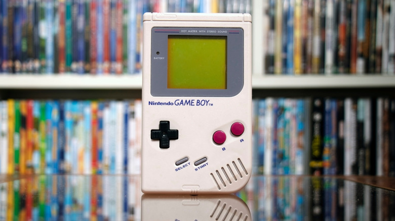 Game Boy on table