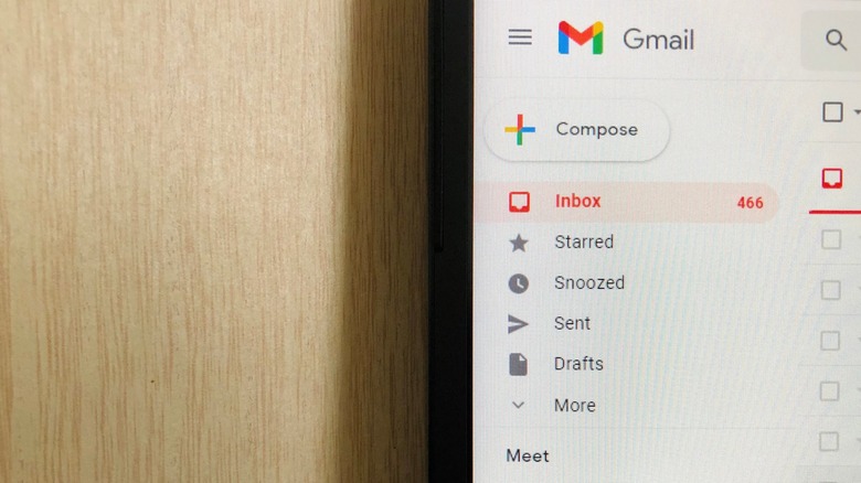 Gmail inbox screenshot