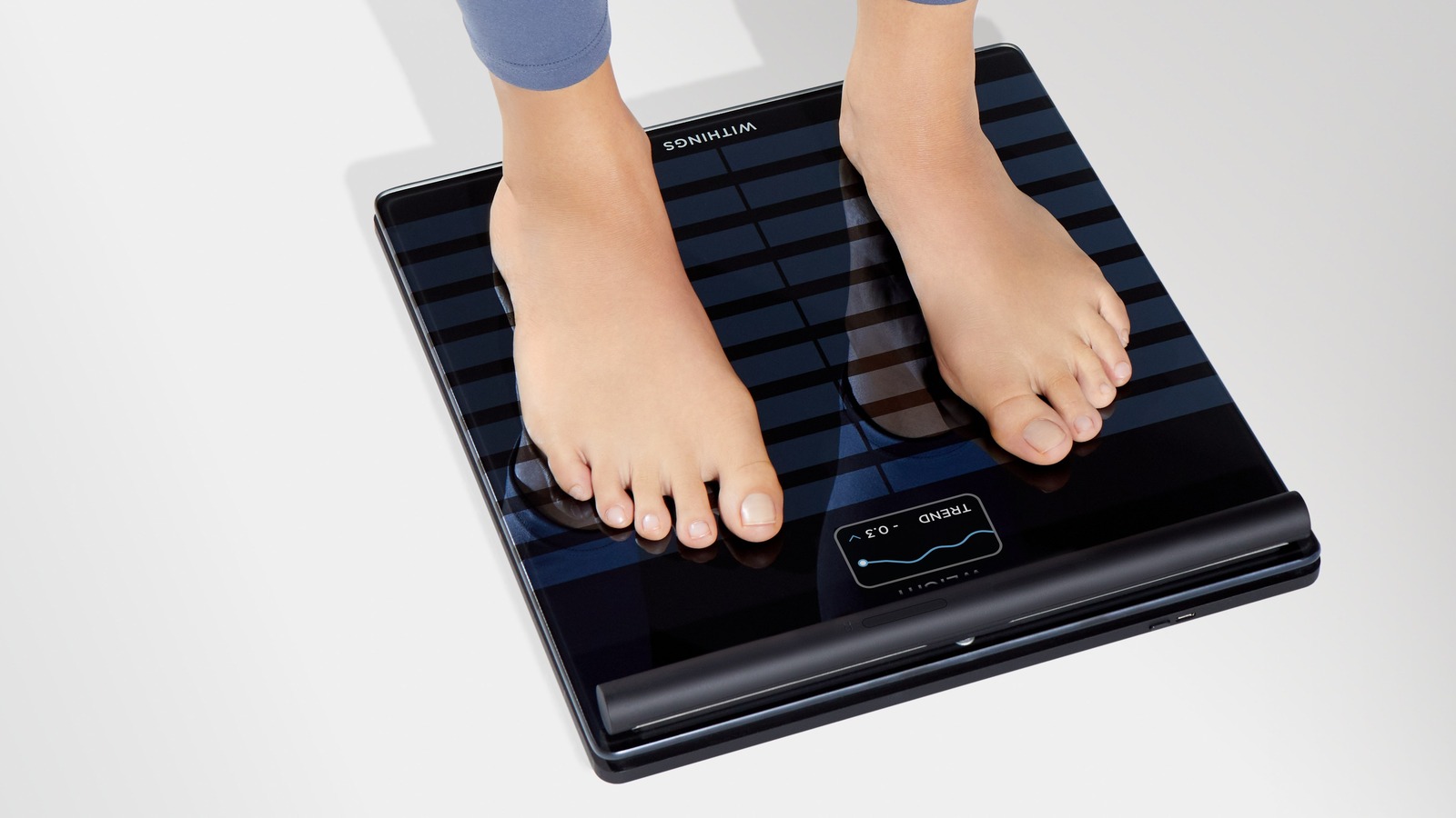 Withings Body Scan: Smart Scale with Segmental Body Composition & Heart  Health Analyzer
