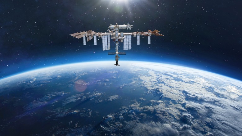 The international space station