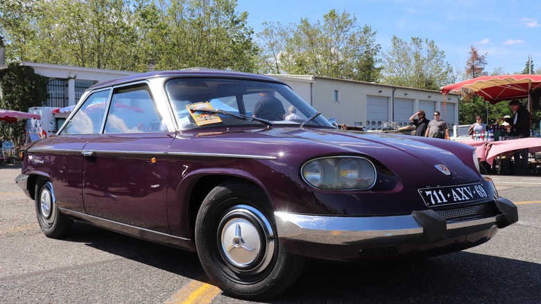 Panhard 24 BT at car show