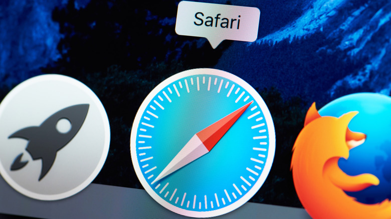 Safari icon on Mac dock