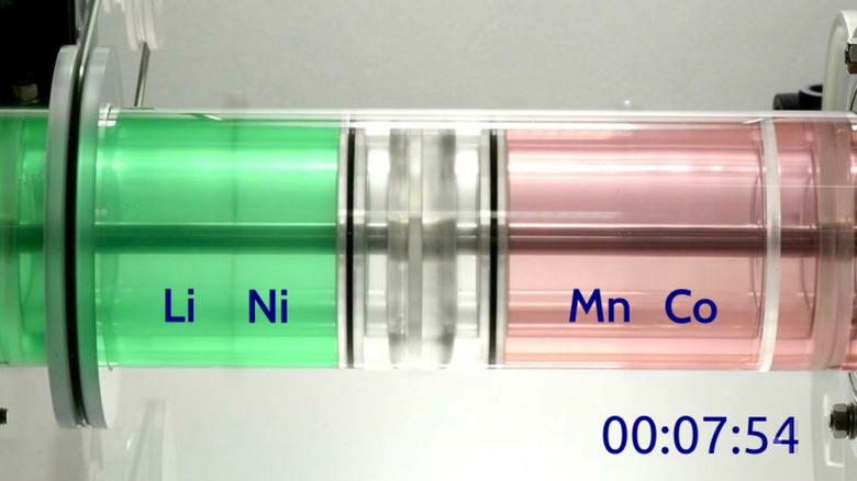 Spinning reactor with separated liquids