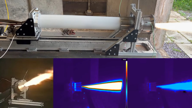 Self-eating Ouroboros-3 rocket concept