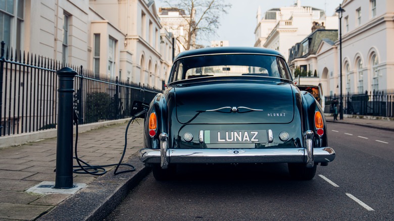 Bentley S2 EV plugged in