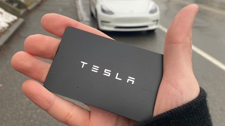 Tesla NFC keycard