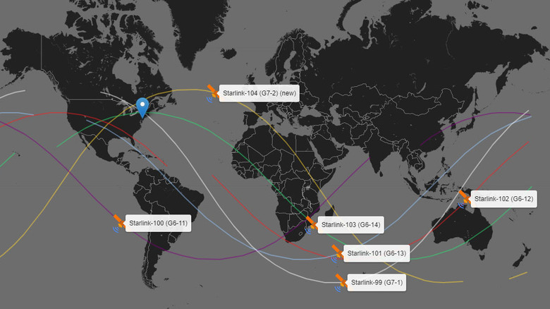 This Website Lets You Track Starlink Satellites And See Where They Are ...