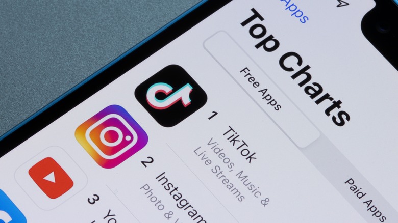 TikTok in Apple App Store