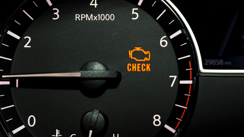 Check engine light