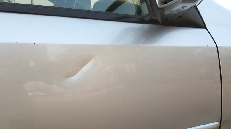 Door dent