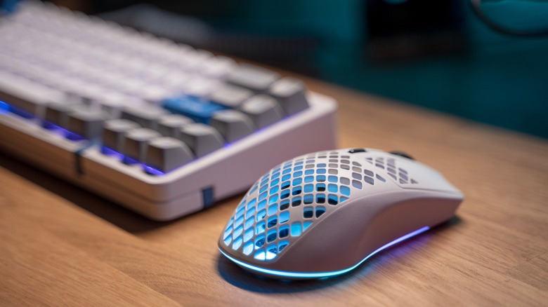 Gaming mouse and keyboard