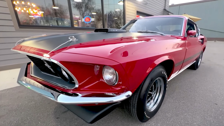 Mach 1 428 Cobra Jet closeup