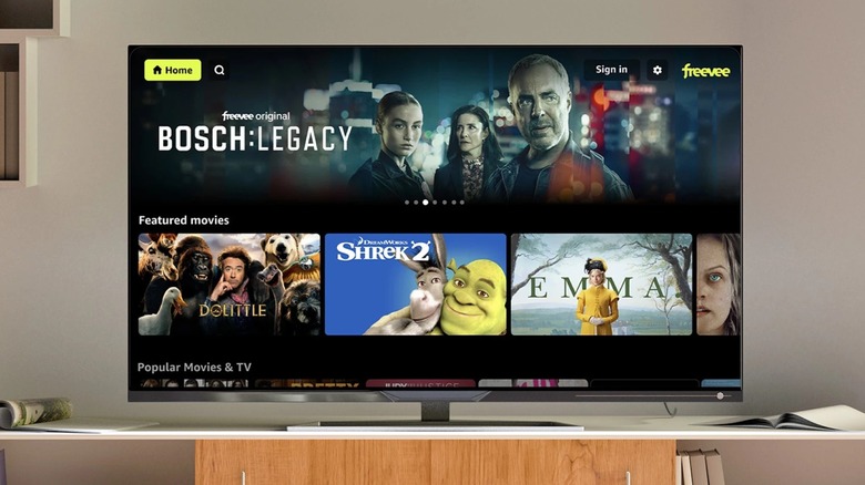 Amazon Freevee app on TV