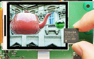 toshiba cell phone GPU