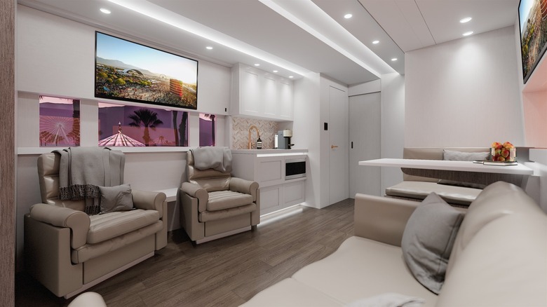 Dreamliner coach interior